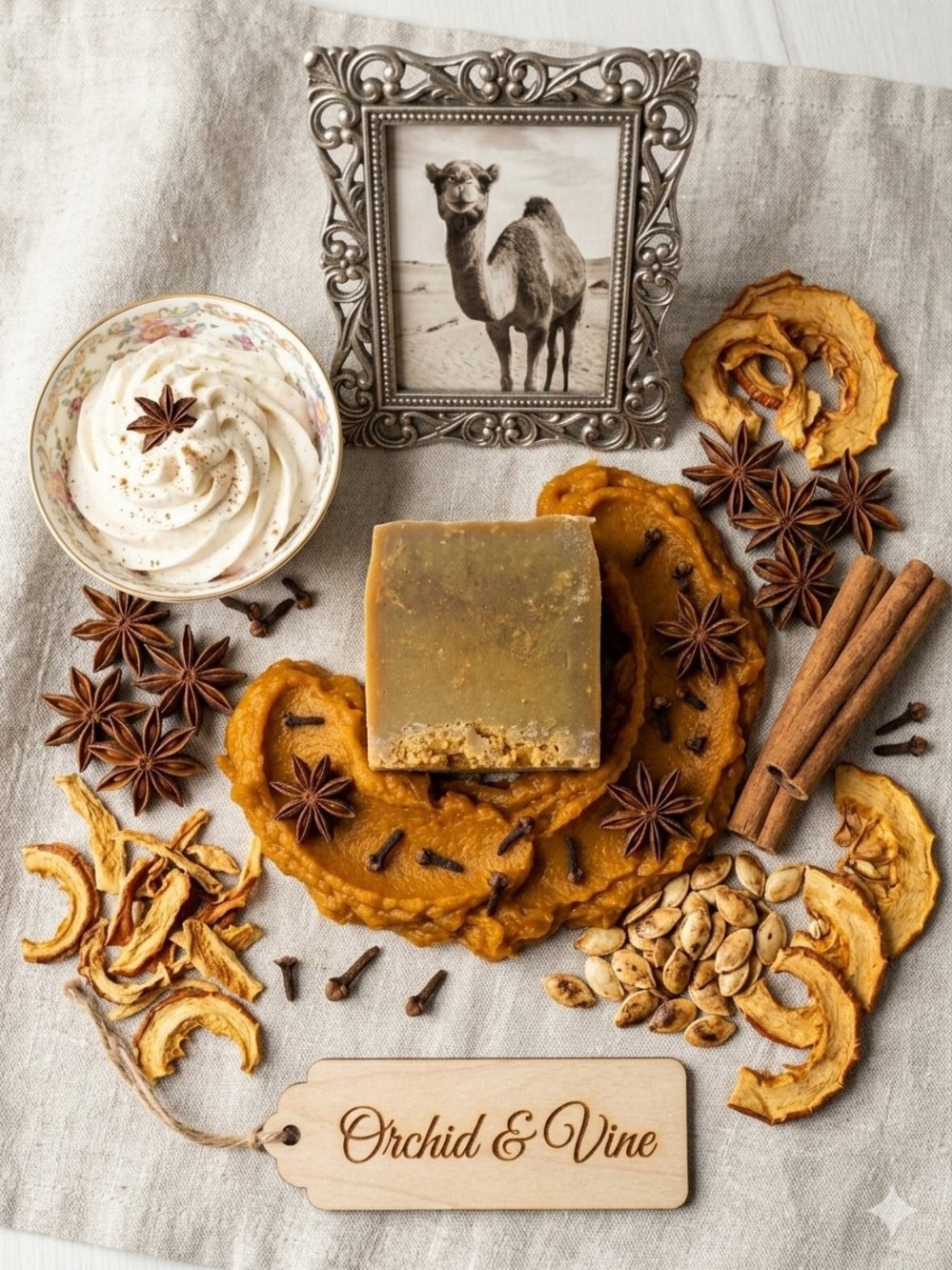 Camel Milk Soap Skin Nutrition By Orchid & Vine 1 Luxurious Beauty Bar